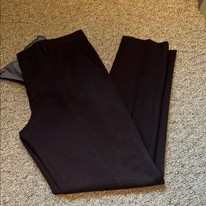 Express Maroon Dress Pants Slim Fit 33x32